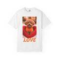 Love Puppy Crewneck T-Shirt — Cute Dog Photo