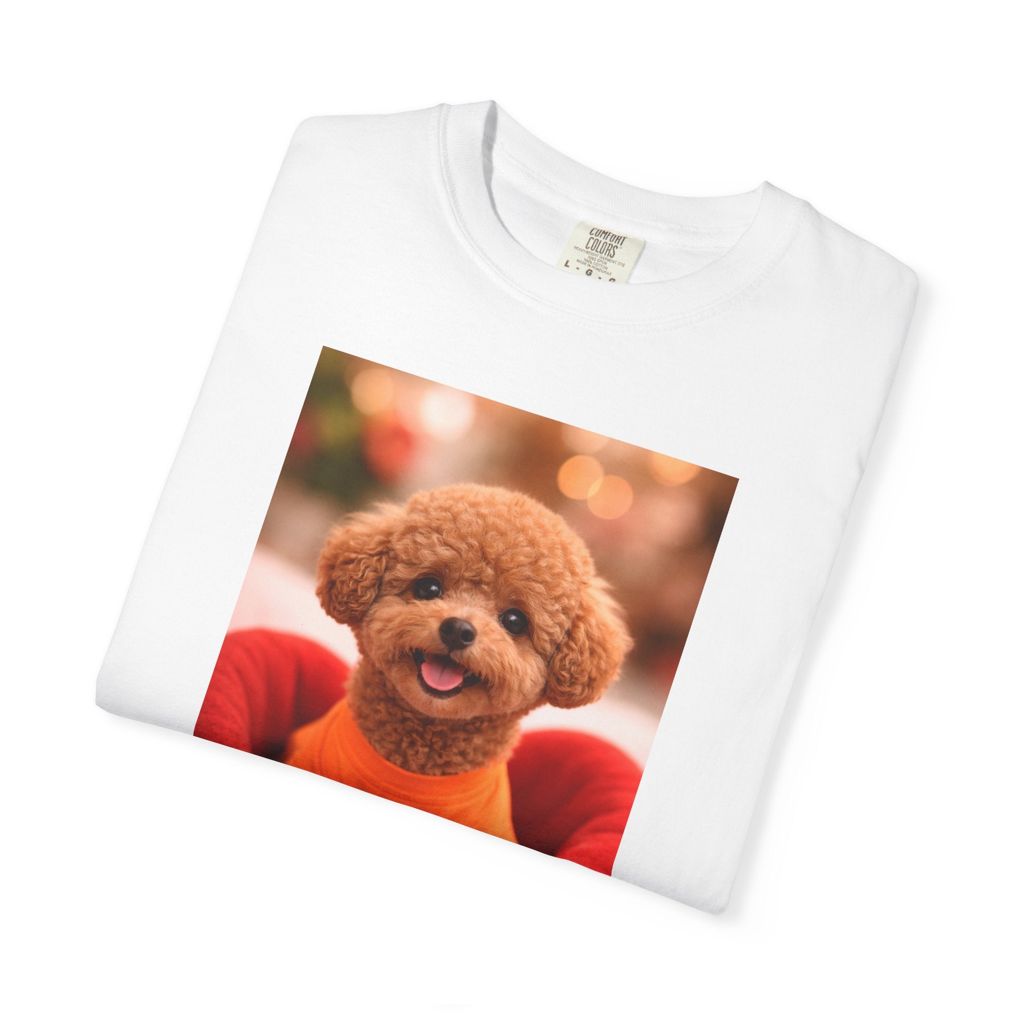 Love Puppy Crewneck T-Shirt — Cute Dog Photo